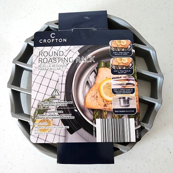 Pressure Cooker Silicone Round Roasting Rack Cookware Accessory - Picture 4 of 6